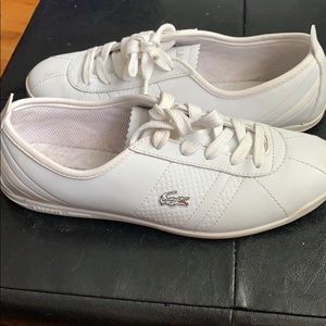 Lacoste white sneakers